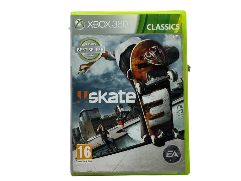 XBOX 360 SKATE 3