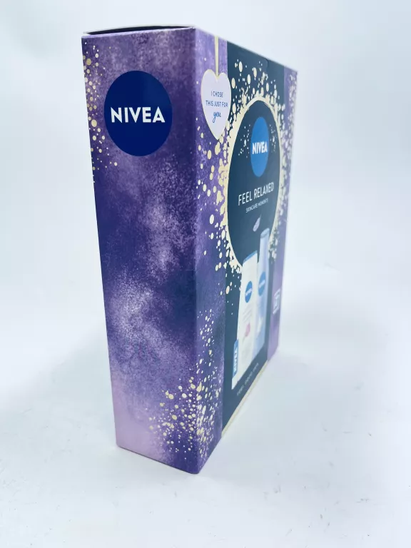 ZESTAW PREZENTOWY NIVEA - FEEL RELAXED - ŻEL POD PRYSZNIC/ BALSAM/ POMADKA