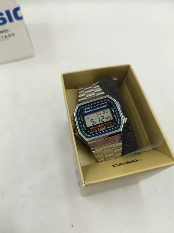 ZEGAREK CASIO VINTAGE A168WA-1YES