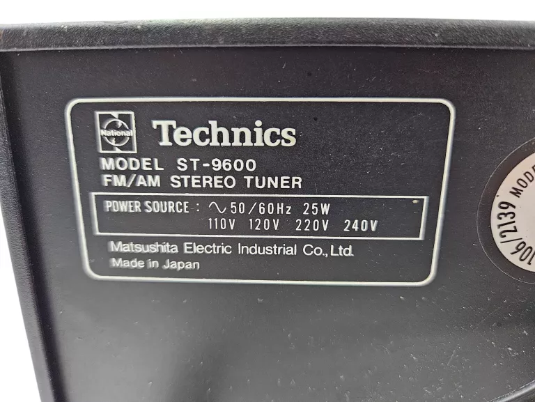 TUNER RADIOWY STEREO TECHNICS ST-9600 AM/FM