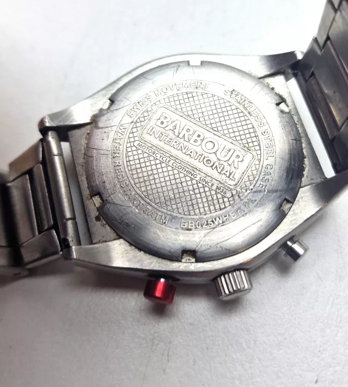 ZEGAREK BARBOUR INTERNETIONAL BB025WHBK