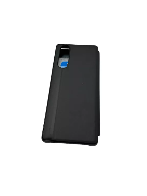 ETUI Z KLAPKĄ CZARNE NA SONY XPERIA 5