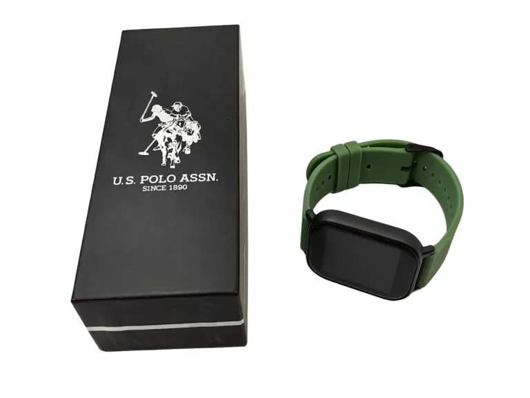SMARTWATCH U.S POLO ASSN. CZARNY