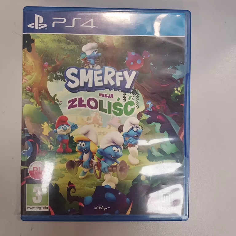 GRA PS4 SMERFY MISJA ZŁOLIŚĆ
