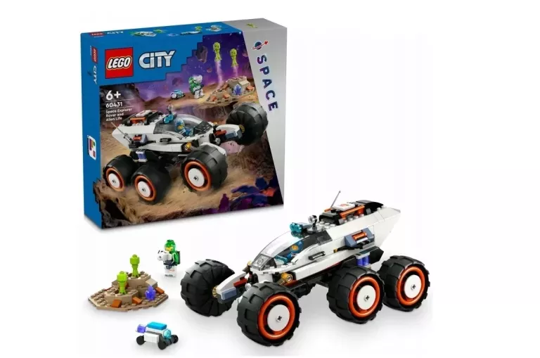 LEGO CITY KOSMICZNY ŁAZIK I BADANIE ŻYCIA W KOSMOSIE 60431 -NA PREZENT-