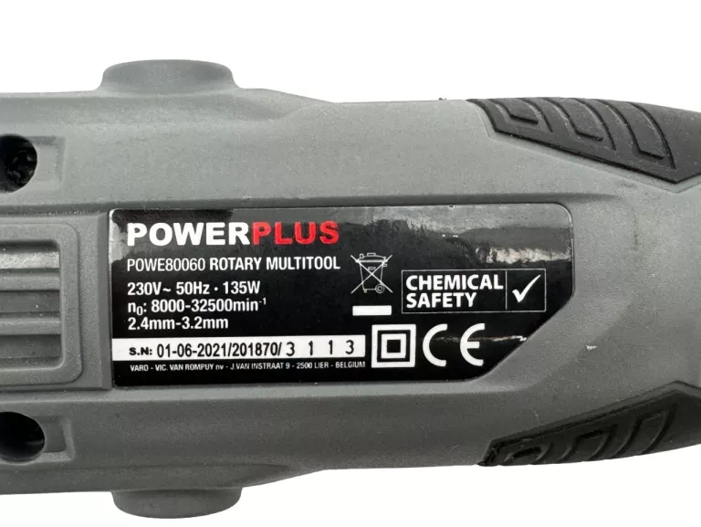 MULTISZLIFIERKA POWERPLUS PROSTA, PNEUMATYCZNA POWE80060 135 W