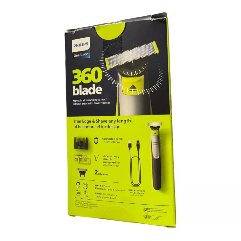 GOLARKA PHILIPS ONEBLADE QP2834/23 USZKODZONA ZE ZWROTU