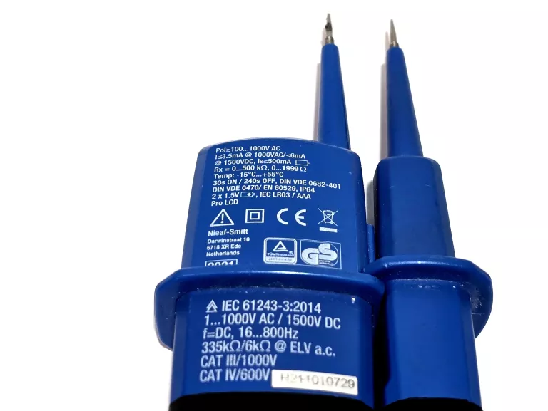 TESTER NAPIĘCIA DLA ELEKTRYKA 1500V DC EAZY VOLT PRO LCD