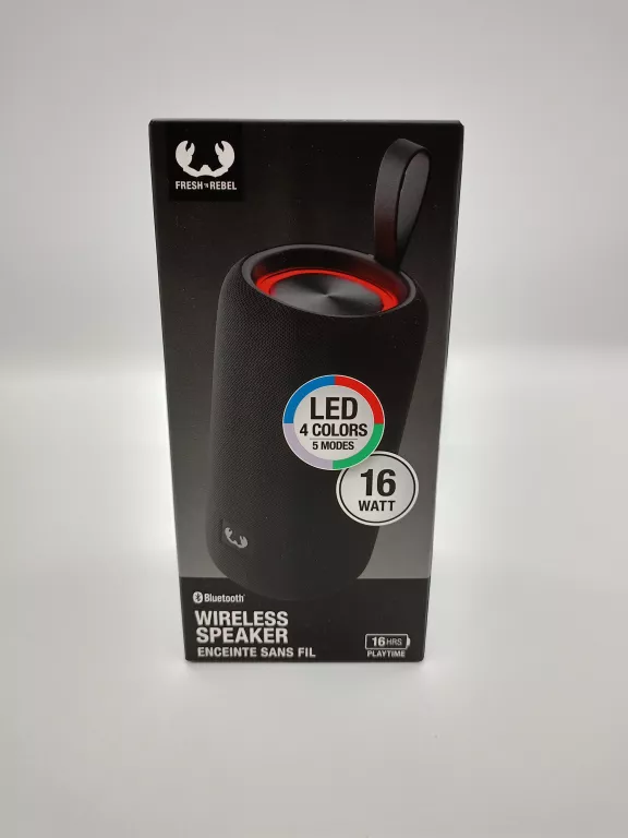 GŁOŚNIK FRESH N REBEL 1ARB700IG V1 001 CZARNY /FABRYCZNY