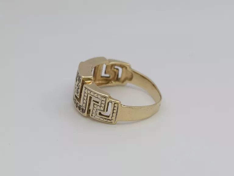 ZŁOTY PIERŚCIONEK - 585 14K R.12 3,34G