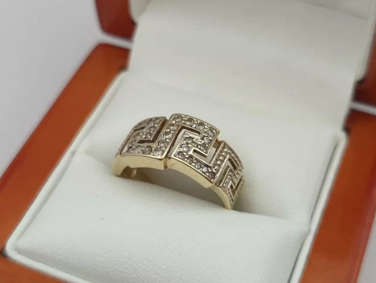 ZŁOTY PIERŚCIONEK - 585 14K R.12 3,34G