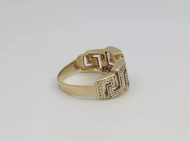 ZŁOTY PIERŚCIONEK - 585 14K R.12 3,34G