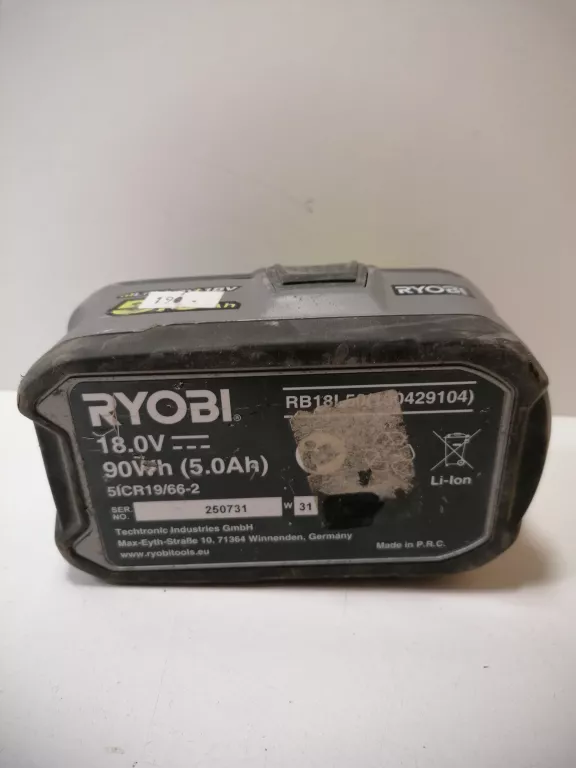 AKUMULATOR RYOBI 18V 5.0AH