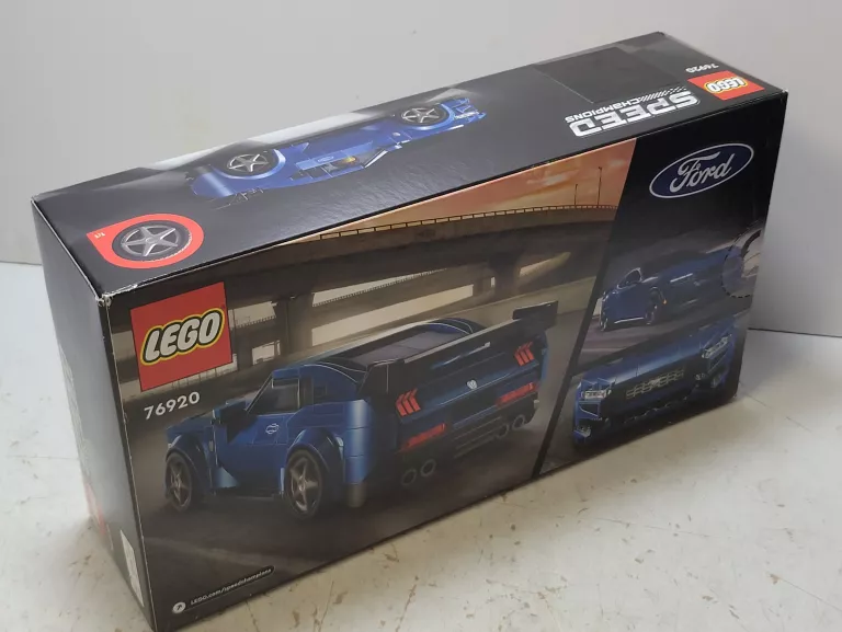 LEGO SPEED CHAMPIONS, KLOCKI, SPORTOWY FORD MUSTANG DARK HORSE, 76920