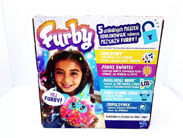 FURBY 2.0 INTERAKTYWNA MASKOTKA TĘCZOWA F8900