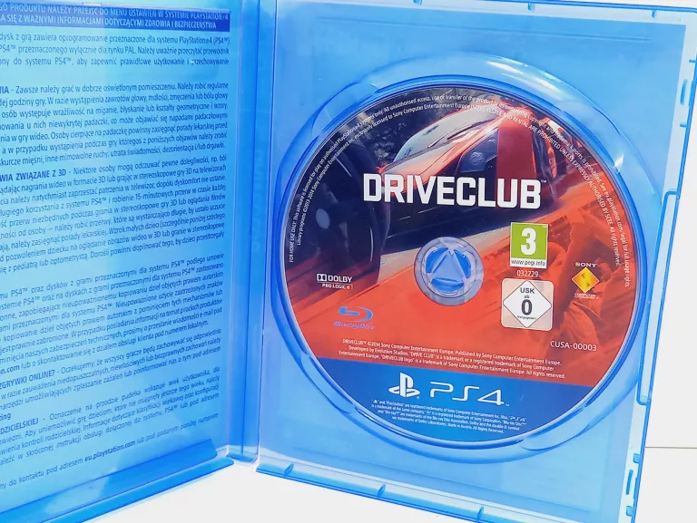 GRA PS4 DRIVECLUB