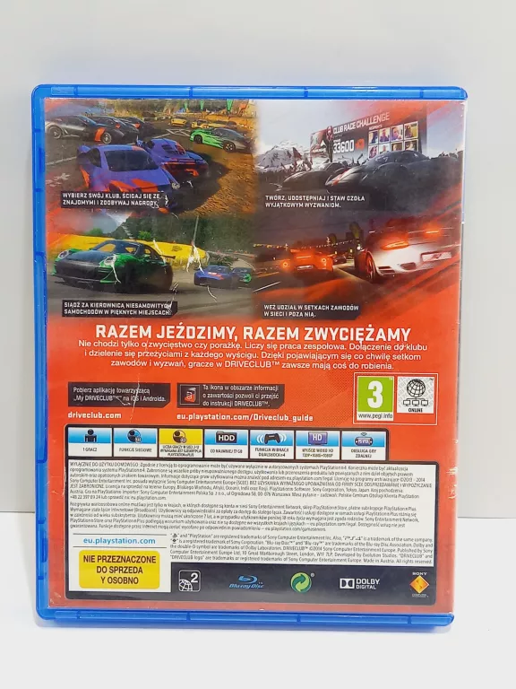GRA PS4 DRIVECLUB