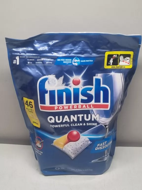 FINISH QUANTUM LEMON KAPSUŁKI  46 SZTUK