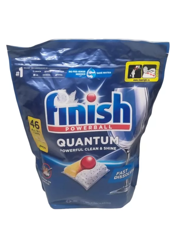 FINISH QUANTUM LEMON KAPSUŁKI  46 SZTUK