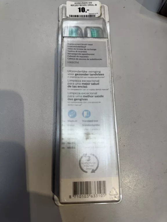 KOŃCÓWKI DO SZCZOTECZKI ORAL-B PHILIPS C1 HX6014