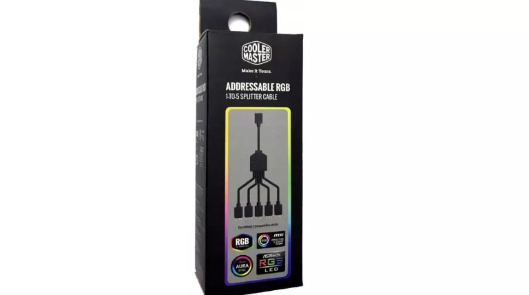 KABEL ROZGAŁĘZIAJĄCY COOLER MASTER RGB 1-TO-5