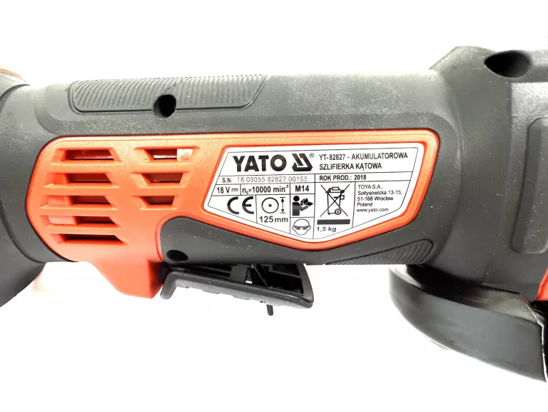 SZLIFIERKA KĄTOWA YATO YT-82827