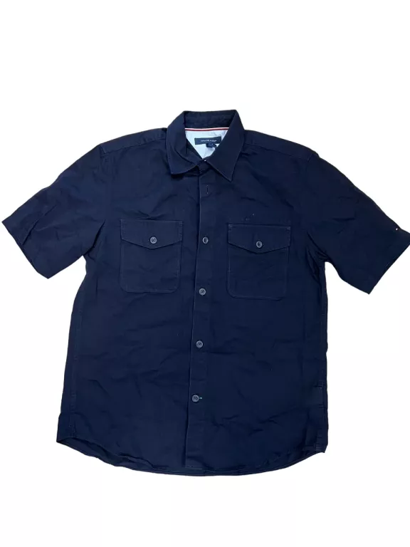 granatowa-koszula-na-guziki-tommy-hilfiger-rozmiar-m-stan-11323-2