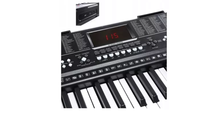 DUŻY KEYBOARD ORGANY PIANINO DLA DZIECI DO NAUKI 61KLAWISZY USB MP3