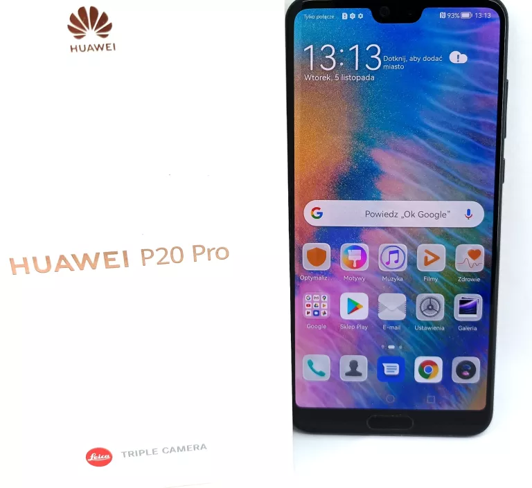 SMARTFON HUAWEI P20 PRO 6GB/128GB
