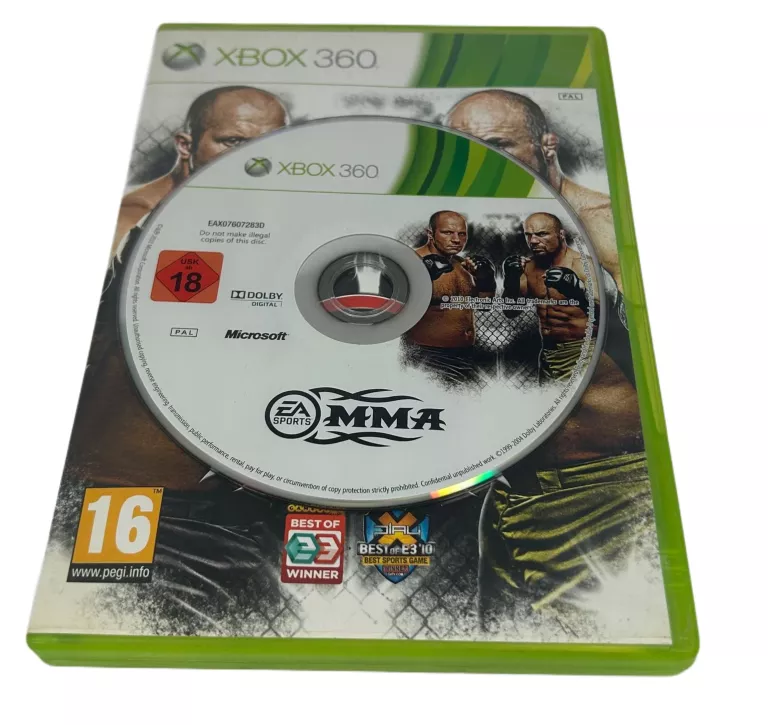 GRA XBOX 360 MMA