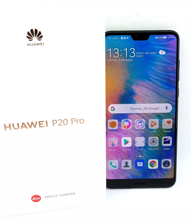 SMARTFON HUAWEI P20 PRO 6GB/128GB