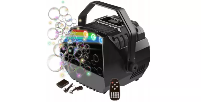 WYTWORNICA BANIEK LIGHT4ME BM2 LED BUBBLE MACHINE