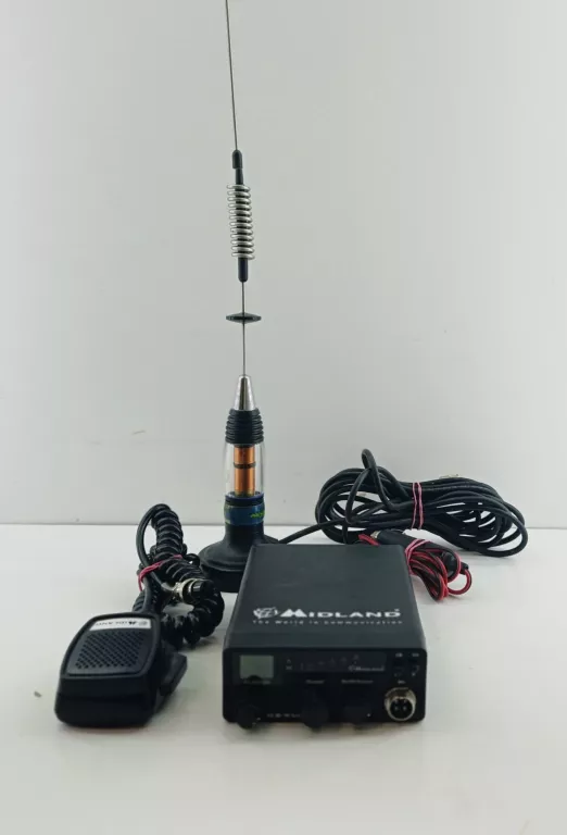 CB RADIO MIDLAND ALAN 109 + ANTENA CB PRESIDENT
