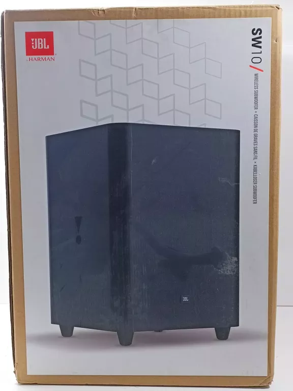 SUBWOOFER AKTYWNY JBL SW 10 300 W CZARNY