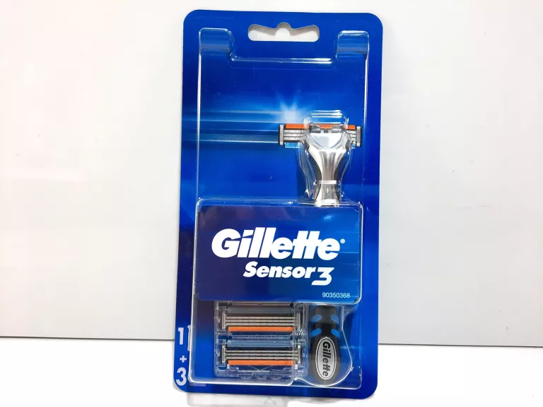 MASZYNKA GILLETTE SENSOR3 + 3 WKŁADY