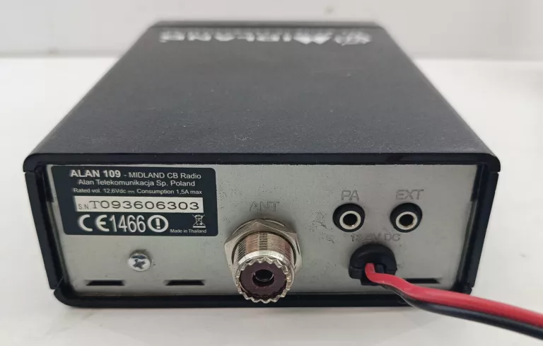 CB RADIO MIDLAND ALAN 109 + ANTENA CB PRESIDENT
