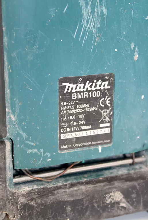 RADIO BUDOWLANE MAKITA BMR100