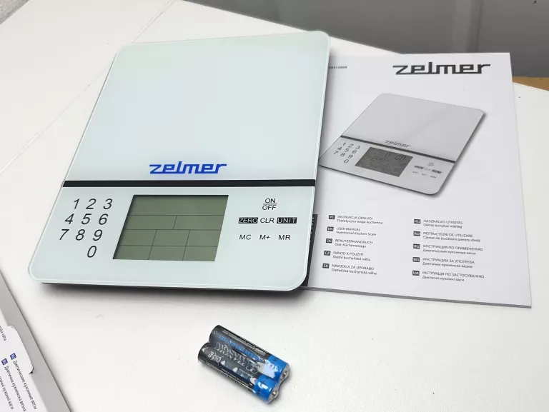 ELEKTRONICZNA WAGA KUCHENNA ZELMER KS1500