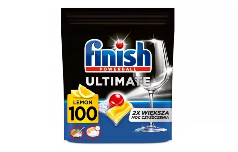 FINISH KAPSUŁKI DO ZMYWARKI ULTIMATE ALL IN ONE LEMON 100 SZTUK