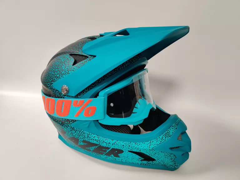 KASK LAZER PHOENIX+ M 56-58 + GOGLE 100% STRATA 2