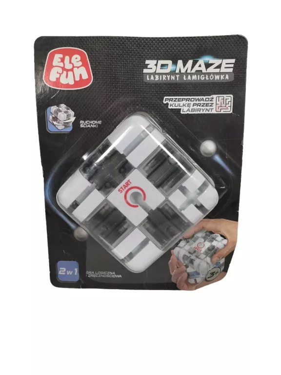 3D MAZE ELEFUN LABIRYNT ŁAMIGŁOWKA
