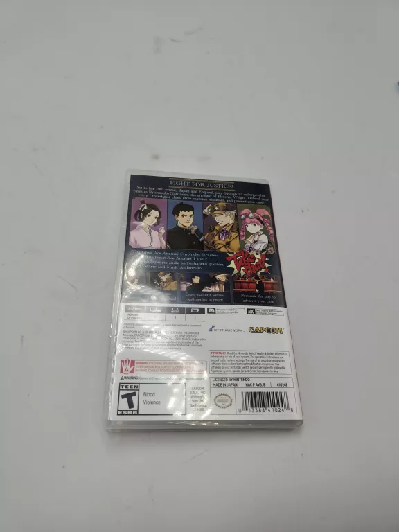 GRA THE GREAT ACE ATTORNEY CHRONICLES SWITCH