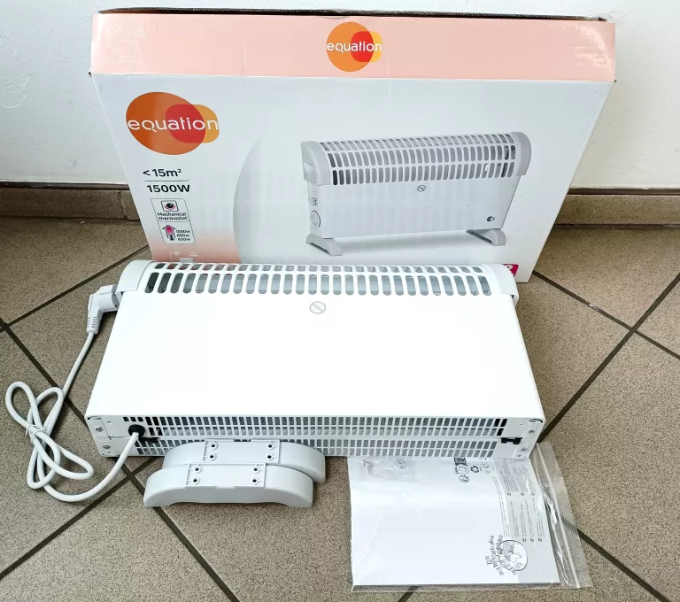 GRZEJNIK PRZENOŚNY EQUATION 1500W