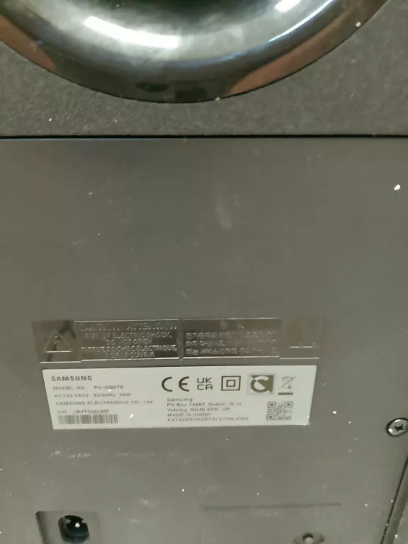 SOUNDBAR SAMSUNG HW-Q600B OPIS USZKODZONY