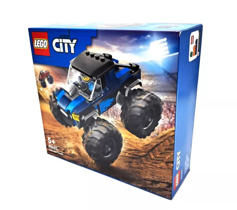 LEGO CITY NIEBIESKI MONSTER TRUCK 60402