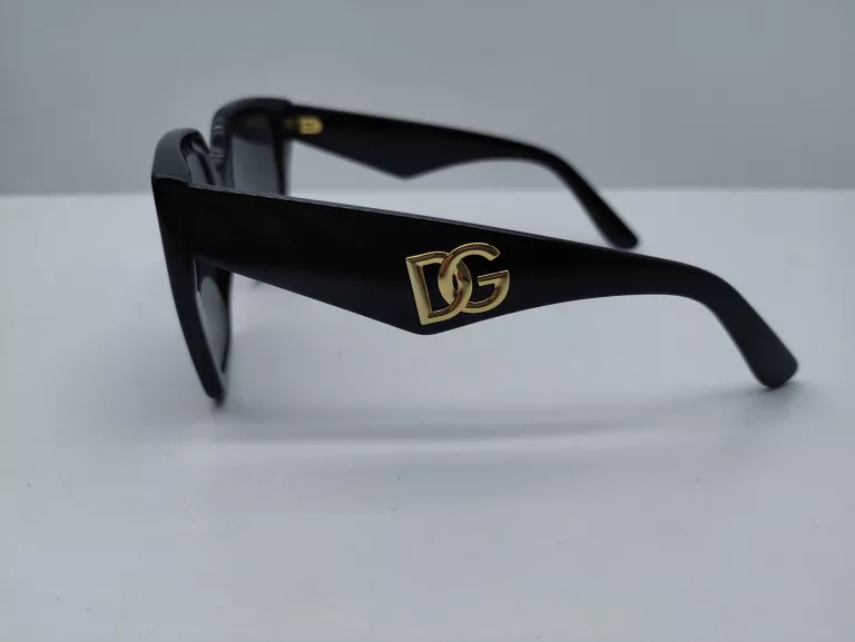 OKULARY PRZECIWSŁONECZNE DOLCE&GABBANA DG 4438 - 501/87 BLACK DARK GREY