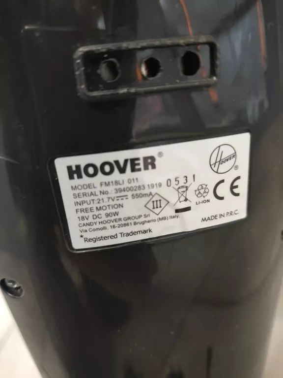 ODKURZACZ BEZPRZEWODOWY HOOVER FREEMOTION FM18LI