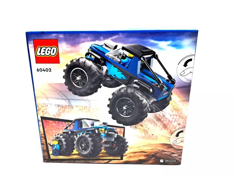 LEGO CITY NIEBIESKI MONSTER TRUCK 60402