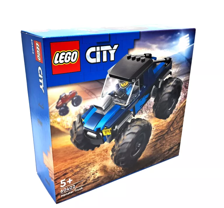 LEGO CITY NIEBIESKI MONSTER TRUCK 60402