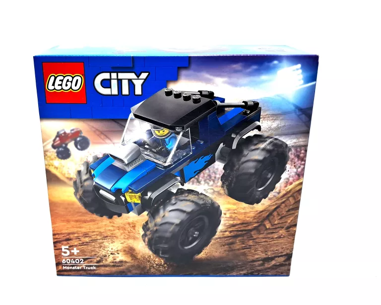 LEGO CITY NIEBIESKI MONSTER TRUCK 60402